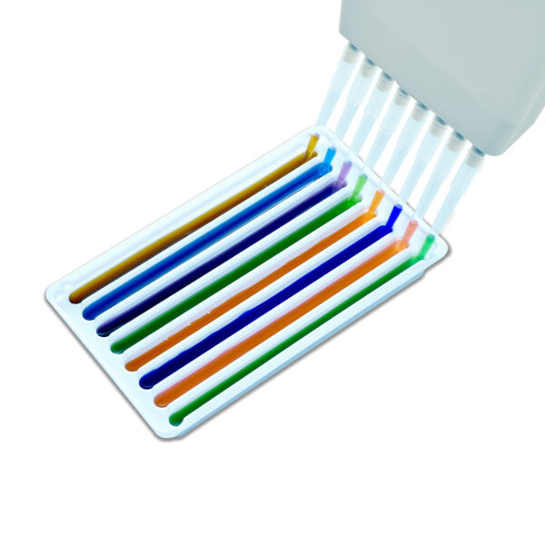Reservoir, divided, 50mL sterile , Individually wrapped, 100/cs