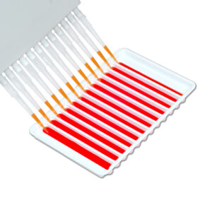 Reservoir, divided, 50mL sterile, 5/sterile bag, 200/cs