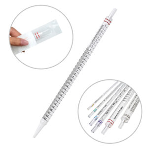 Serological Pipettes, 1mL, sterile, yellow coded, graduated,  individually wrapped, 500/cs