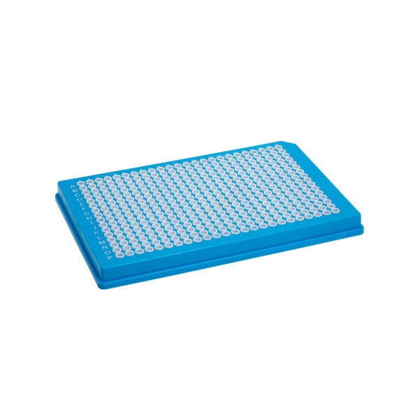 SureFrame™ Two-Component PCR Plate, 96-Well, Fully Skirted PC Frame, 0.15mL, Low Profile, Clear PP Wells, 50/pk