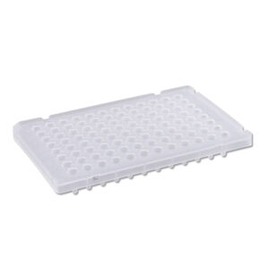 SureFrame™ Two-Component PCR Plate, 384-Well, Fully Skirted PC Frame, 35μL Clear Wells, 50/pk