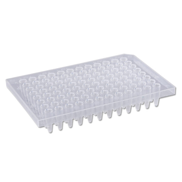 PCR Plates 96 x 0.1mL Raised Rim (Low Profile/Fast) Semi Skirted, 50/pk