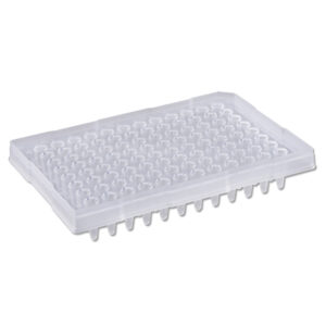 PCR Plates, 96 x 0.1mL (Low Profile/Fast) Semi Skirted, WHITE, 50/pk