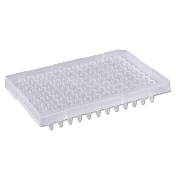 PCR Plates, 96 x 0.1mL (Low Profile/Fast) Semi Skirted, WHITE, 50/pk