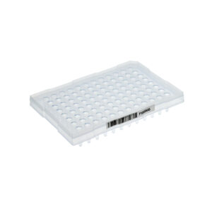 qPCR Tube, 0.2mL, Attached Optically Clear Flat Cap, 1000 Tubes/Pack, 10 Packs/Case