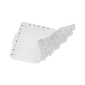 PCR Plate, Barcoded for Real Time Systems, 96-well, 0.2mL, Half Skirt, Natural, 10 Plates/Pack, 5 Packs/Case