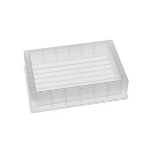 Reservoir, Mid Height, single well with 96 indentations, 150mL, Natural, Non-Sterile, 50/Case