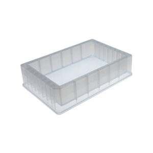 Reservoir, Mid Height, Single Well, 190mL, with flat bottom, Natural, Non-Sterile , 50/Case