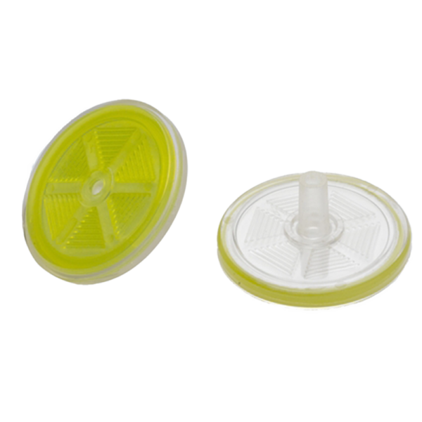 Round filter set with plug connection on one side