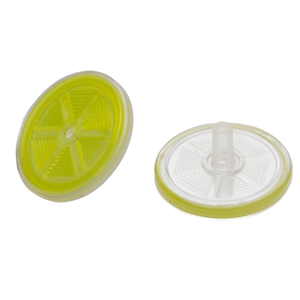 Round filter set with plug connection on one side