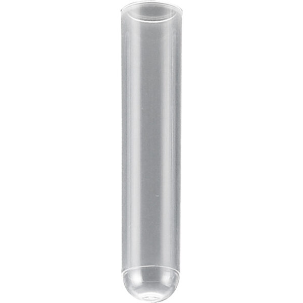 Test Tube / Culture Tube, 12x60mm, 3mL, PP, rimless, no cap, non-sterile, 10 bags of 500 tubes, 5000/cs