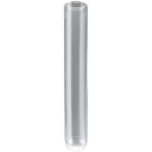 Test Tube, 12x75mm, 5mL, PP, rimless, no cap, non-sterile, 8 bags of 500 tubes, 4000/cs