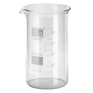Beaker, white graduated, tall version