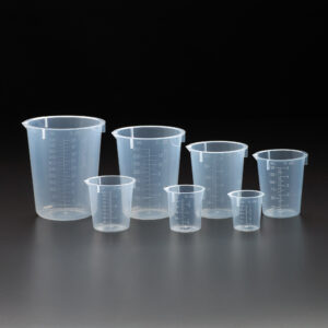 Assorted Set Graduated Beaker, Polypropylene, Non-sterile