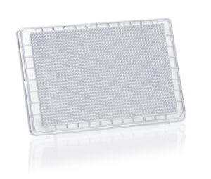 1536 Well Plate, black, pureGrade, F-Bottom, Pack Of 50