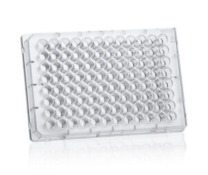 96 Well Plate, black, pureGrade Sterile, Trans F-Btm,Pack 50