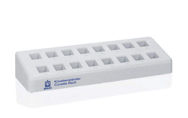 Cuvette Rack(PP) with 16 numbered positions