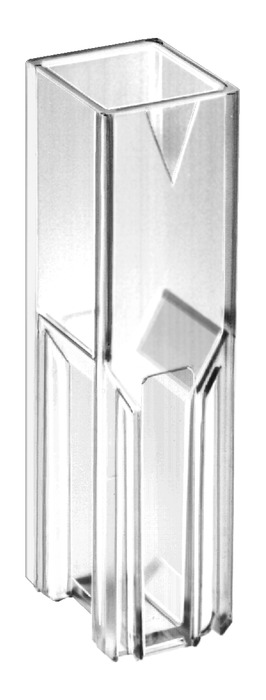 Cuvette,PS,Semi-micro, min vol 1.5mL, max 3.0mL, pack of 500