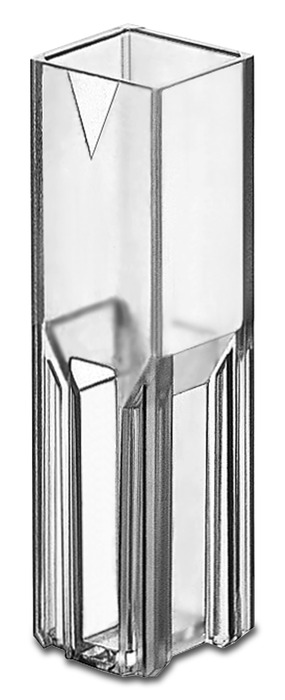 Cuvette, PMMA, Semi-micro,min vol,1.5 mL,max 3.0mL,pk of 500