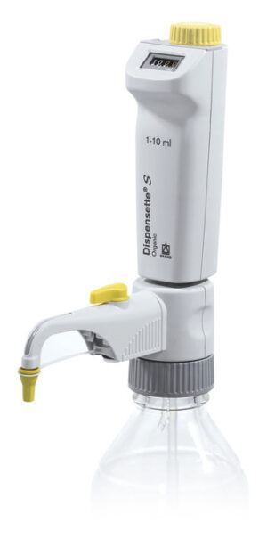 Dispensette S Organic digital, w/ recirculation valve 0.5-5mL