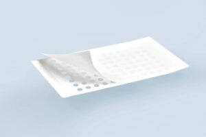 Sealing Film w Zones, Self Adhesive, PE/PP for Automation