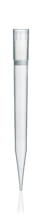 BRAND 50-1250 µl Filter tips, TipBox, 86mm, 5 x 96 tips, sterile