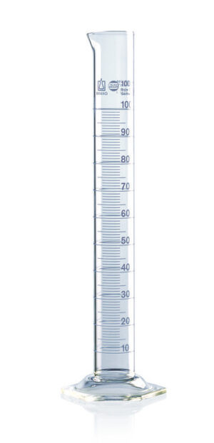 Graduated cylinder, USP BBR tall, A, 500:5mL, pk of 2