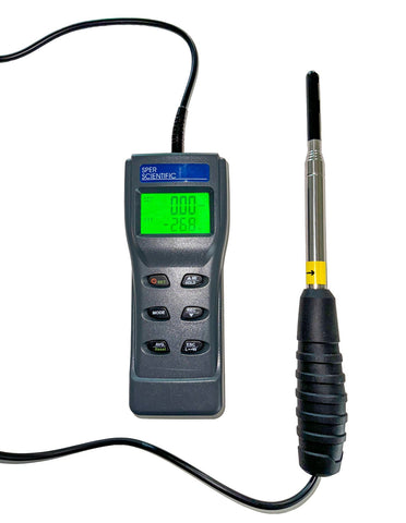 Hotwire Anemometer with Telescopic Probe
