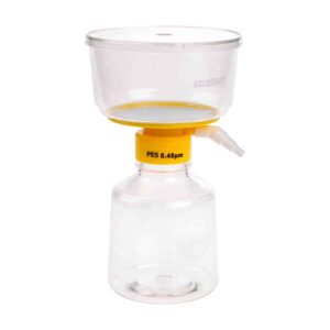500mL Filter System, PES Filter Material, 0.45μm, 90mm, Sterile