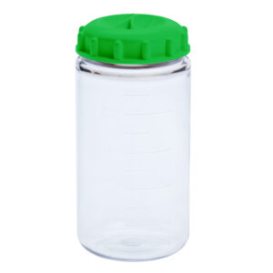 250mL Centrifuge Bottles, Polycarbonate, Knurled Seal Cap, Non-sterile