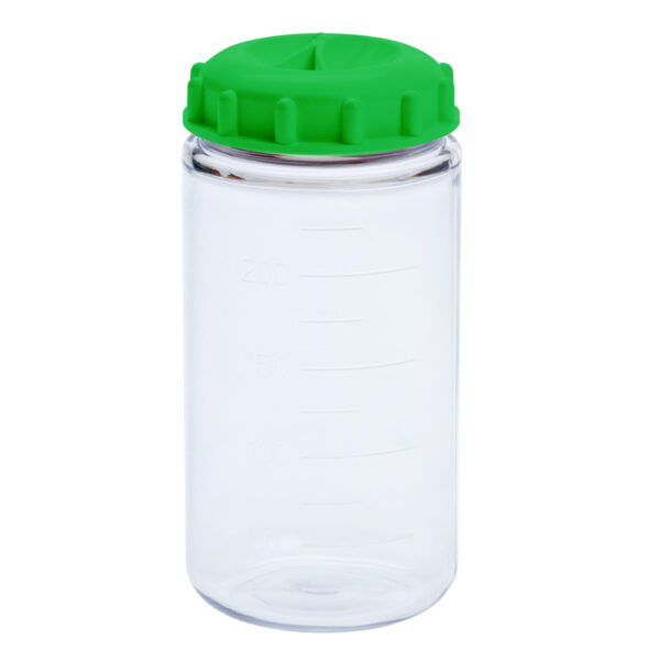250mL Centrifuge Bottles, Polycarbonate, Knurled Seal Cap, Non-sterile