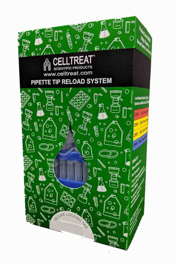 1000µL Extended Length Low Retention Pipette Tip Reload System, Non-sterile