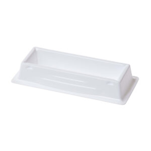 100mL Reagent Reservoir, Polystyrene, White, Bulk, Sterile