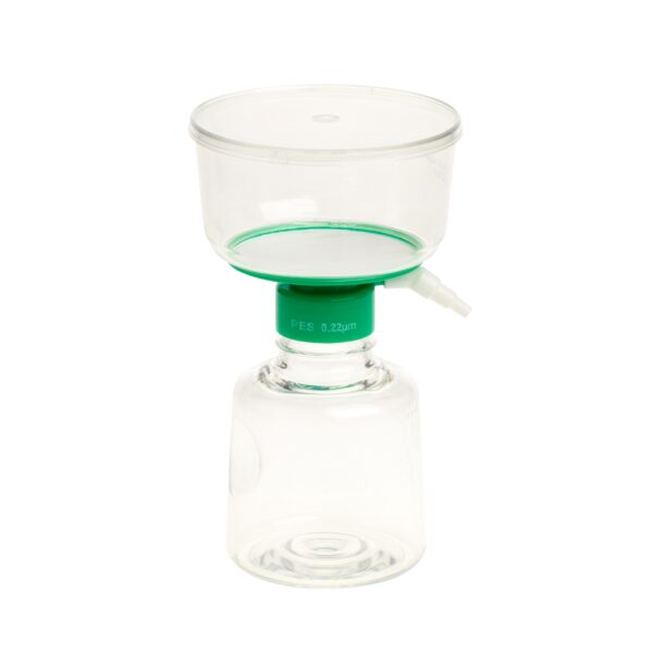 500mL Filter System, PES Filter Material, 0.22μm, 90mm, Sterile