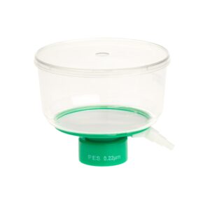 500mL Bottle Top Filter, PES Filter Material, 0.22μm, 90mm, Sterile