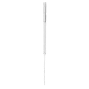 Pasteur pipettes, short version, with cotton plug