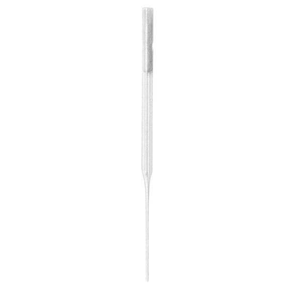 Pasteur pipettes, short version, with cotton plug