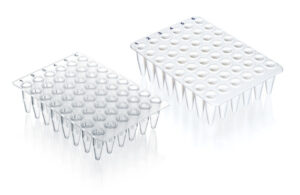 48 well qPCR plate, PP no skirt, 20 plates