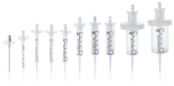 PD-Tips II, 5 ml, non-sterile, cylinder PP/piston PE-HD, type encoded, 100/PK