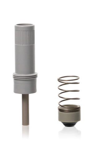 Set piston unit + seal with spring for Transferpette® electronic, 10-200 µl, single channel