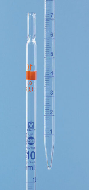 Graduated Pipette, USP BBR, AS, Typ 2.5:0.05mL, pk of 12