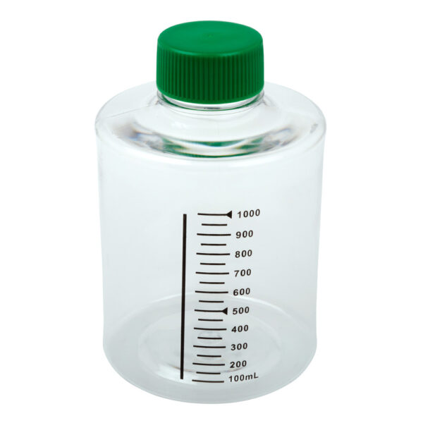 490cm² Roller Bottle, Tissue Culture Treated, Printed Graduations, Non-Vented Cap, Sterile