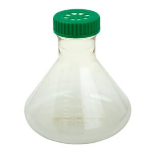 2L Fernbach Flask, Vent Cap, Plain Bottom, Polycarbonate, Sterile