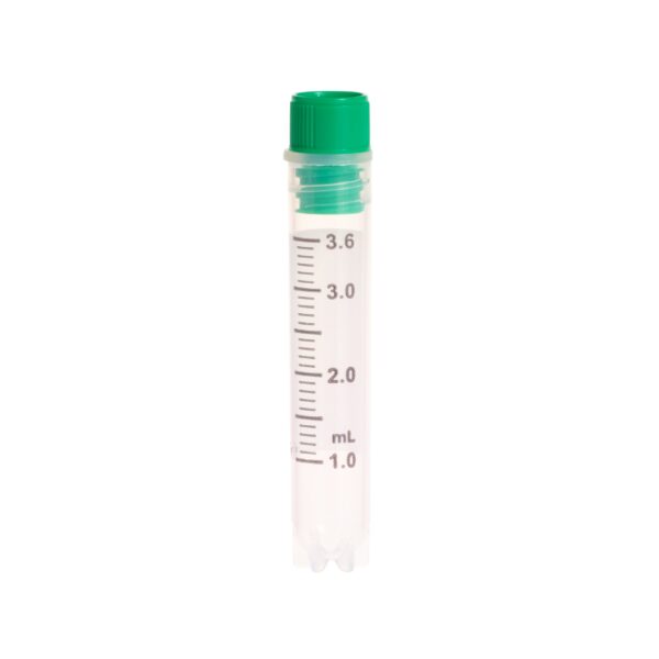 3.6mL CF Cryogenic Vial, Internal Thread, Self-Standing, Sterile