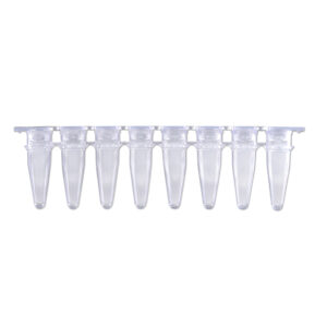 0.2mL PCR tubes, individual, with flat caps, 1000/pk