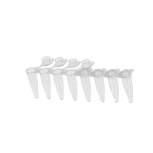 PCR Plate, 96-well, 0.1mL, Half Skirt, White, for Light Cycler, 10 Plates/Pack, 5 Packs/Case