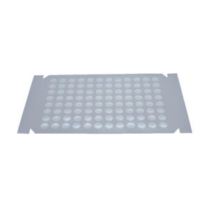 Clear Zone™ Sealing Film, Pre-Slit, 96 Adhesive-Free Wells, PP, Adhesive, 3.1mil, 500/Case