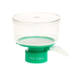 250mL Bottle Top Filter, PES Filter Material, 0.22μm, 75mm, Sterile