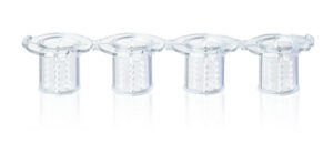 Insert Strips IOS, cellGrade +, PC, 0.4 µm, 12 x 4-strip