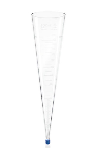 Imhoff Sedimentation Cone, SAN, 1000mL, pk of 1